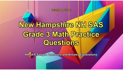 New Hampshire NH SAS Grade 3 Math Practice Questions
