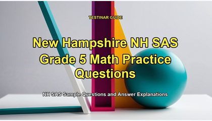 New Hampshire NH SAS Grade 5 Math Practice Questions