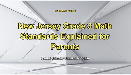 New Jersey Grade 3 Math Standards Explained for Parents