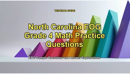 North Carolina EOG Grade 4 Math Practice Questions