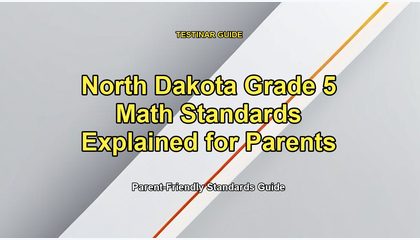 North Dakota Grade 5 Math Standards Explained for Parents