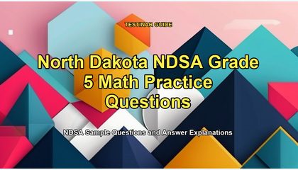 North Dakota NDSA Grade 5 Math Practice Questions