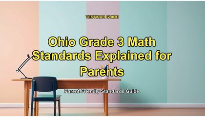 Ohio Grade 3 Math Standards Explained for Parents