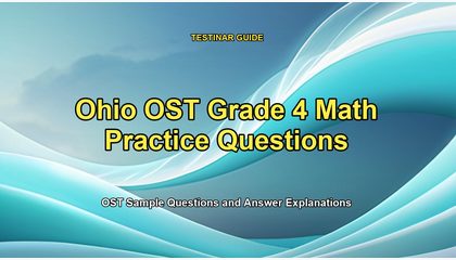 Ohio OST Grade 4 Math Practice Questions