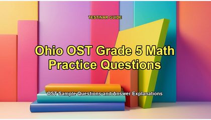 Ohio OST Grade 5 Math Practice Questions
