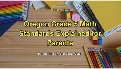 Oregon Grade 5 Math Standards Explained for Parents