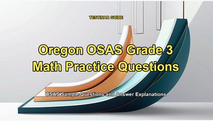 Oregon OSAS Grade 3 Math Practice Questions