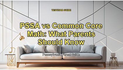 PSSA vs Common Core Math: What Parents Should Know