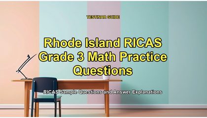 Rhode Island RICAS Grade 3 Math Practice Questions