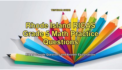 Rhode Island RICAS Grade 5 Math Practice Questions