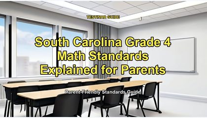 South Carolina Grade 4 Math Standards Explained for Parents