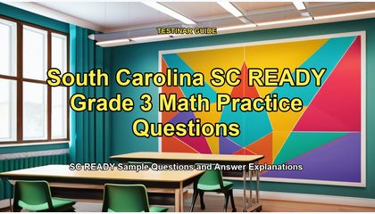 South Carolina SC READY Grade 3 Math Practice Questions