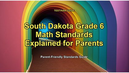 South Dakota Grade 6 Math Standards Explained for Parents