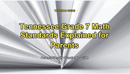 Tennessee Grade 7 Math Standards Explained for Parents
