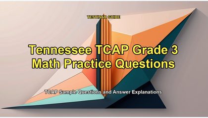 Tennessee TCAP Grade 3 Math Practice Questions