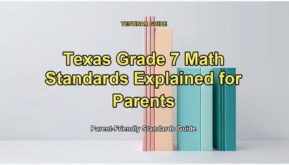 Texas Grade 7 Math Standards Explained for Parents