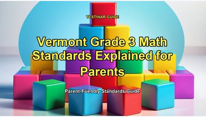 Vermont Grade 3 Math Standards Explained for Parents