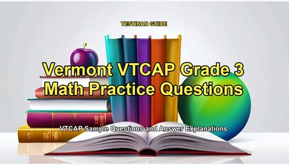 Vermont VTCAP Grade 3 Math Practice Questions
