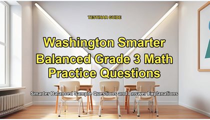 Washington Smarter Balanced Grade 3 Math Practice Questions