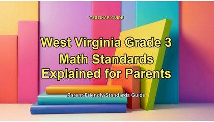 West Virginia Grade 3 Math Standards Explained for Parents