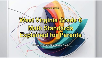 West Virginia Grade 6 Math Standards Explained for Parents