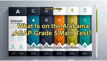 What Is on the Alabama ACAP Grade 5 Math Test?