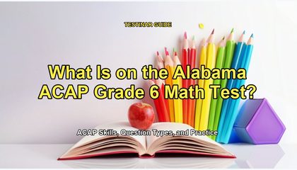 What Is on the Alabama ACAP Grade 6 Math Test?