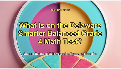 What Is on the Delaware Smarter Balanced Grade 4 Math Test?
