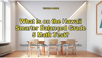 What Is on the Hawaii Smarter Balanced Grade 5 Math Test?