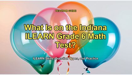 What Is on the Indiana ILEARN Grade 6 Math Test?