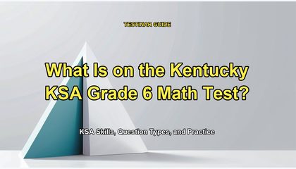 What Is on the Kentucky KSA Grade 6 Math Test?