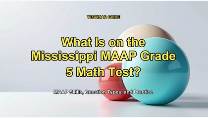 What Is on the Mississippi MAAP Grade 5 Math Test?