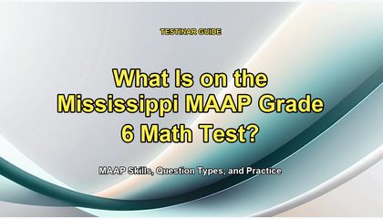 What Is on the Mississippi MAAP Grade 6 Math Test?