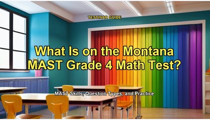What Is on the Montana MAST Grade 4 Math Test?
