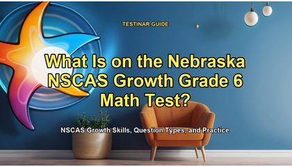 What Is on the Nebraska NSCAS Growth Grade 6 Math Test?