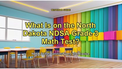 What Is on the North Dakota NDSA Grade 3 Math Test?