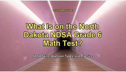 What Is on the North Dakota NDSA Grade 6 Math Test?