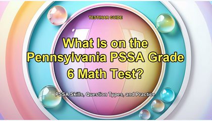 What Is on the Pennsylvania PSSA Grade 6 Math Test?