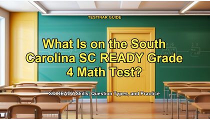 What Is on the South Carolina SC READY Grade 4 Math Test?