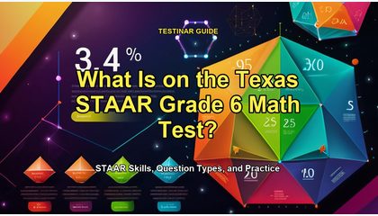 What Is on the Texas STAAR Grade 6 Math Test?