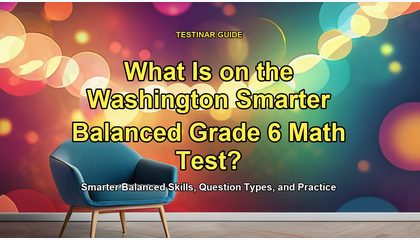 What Is on the Washington Smarter Balanced Grade 6 Math Test?