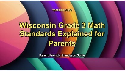 Wisconsin Grade 3 Math Standards Explained for Parents