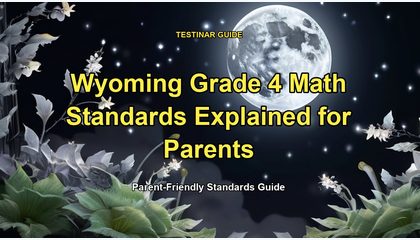 Wyoming Grade 4 Math Standards Explained for Parents