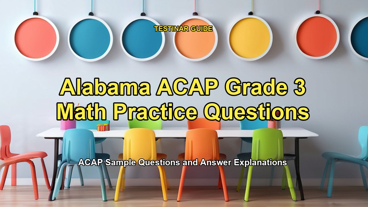 Alabama ACAP Grade 3 Math Practice Questions