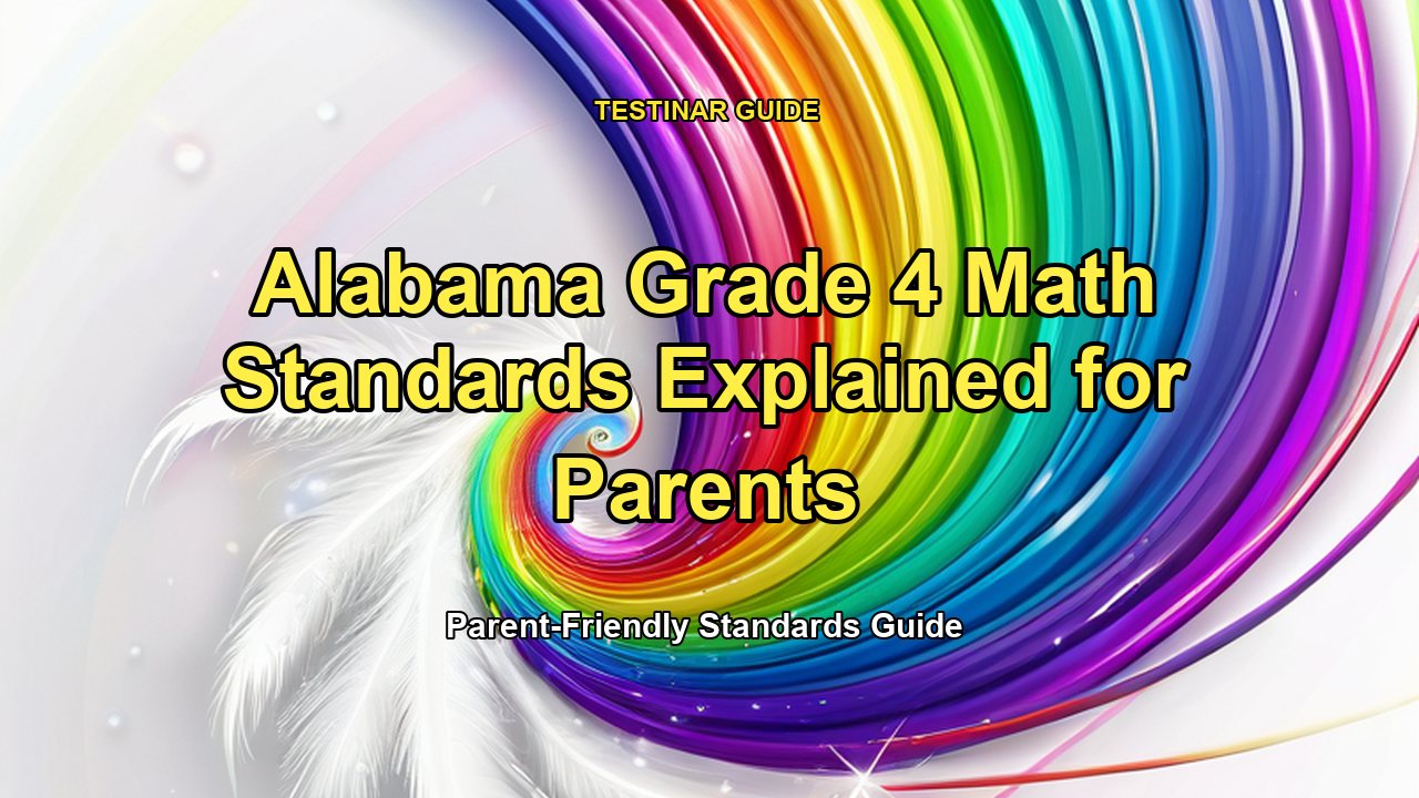 Alabama Grade 4 Math Standards Explained for Parents