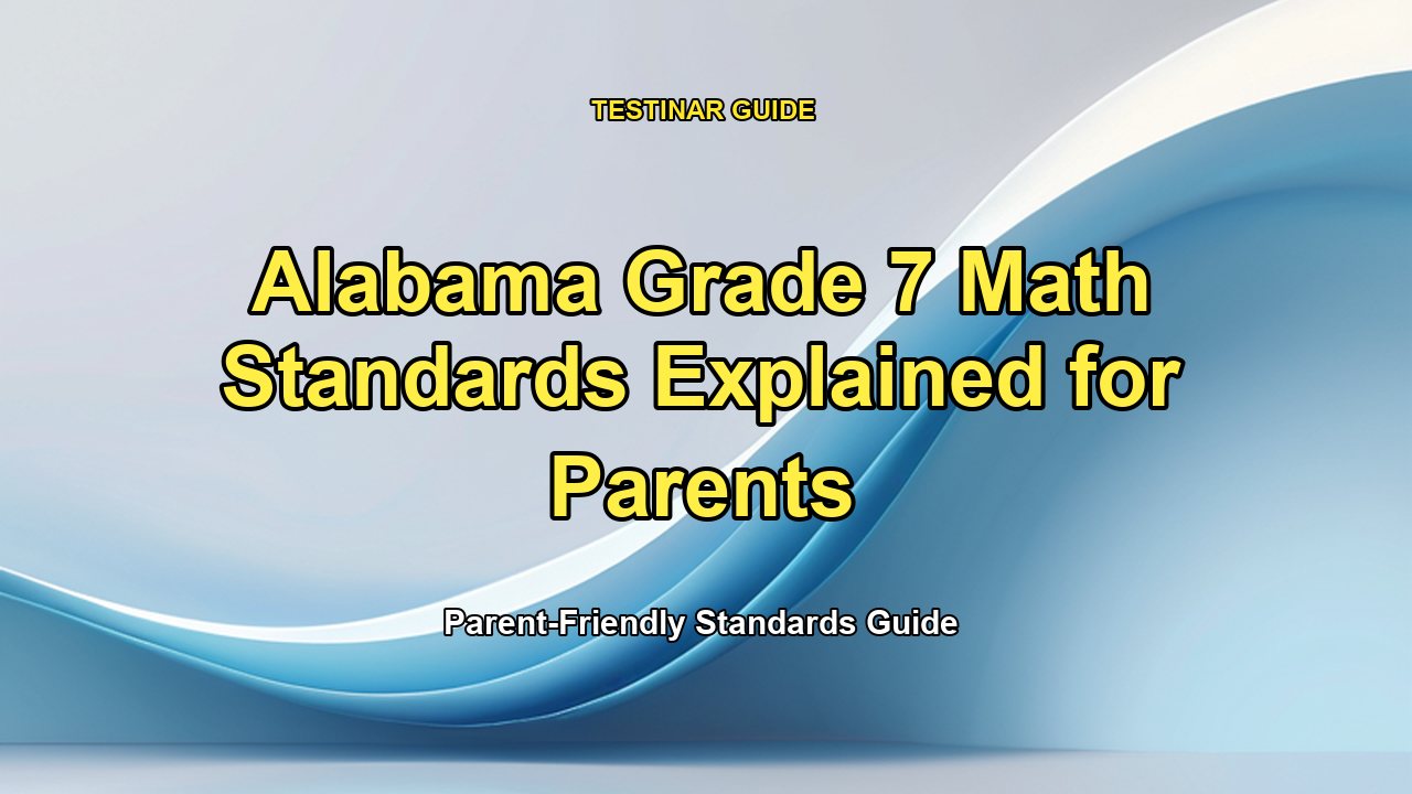 Alabama Grade 7 Math Standards Explained for Parents
