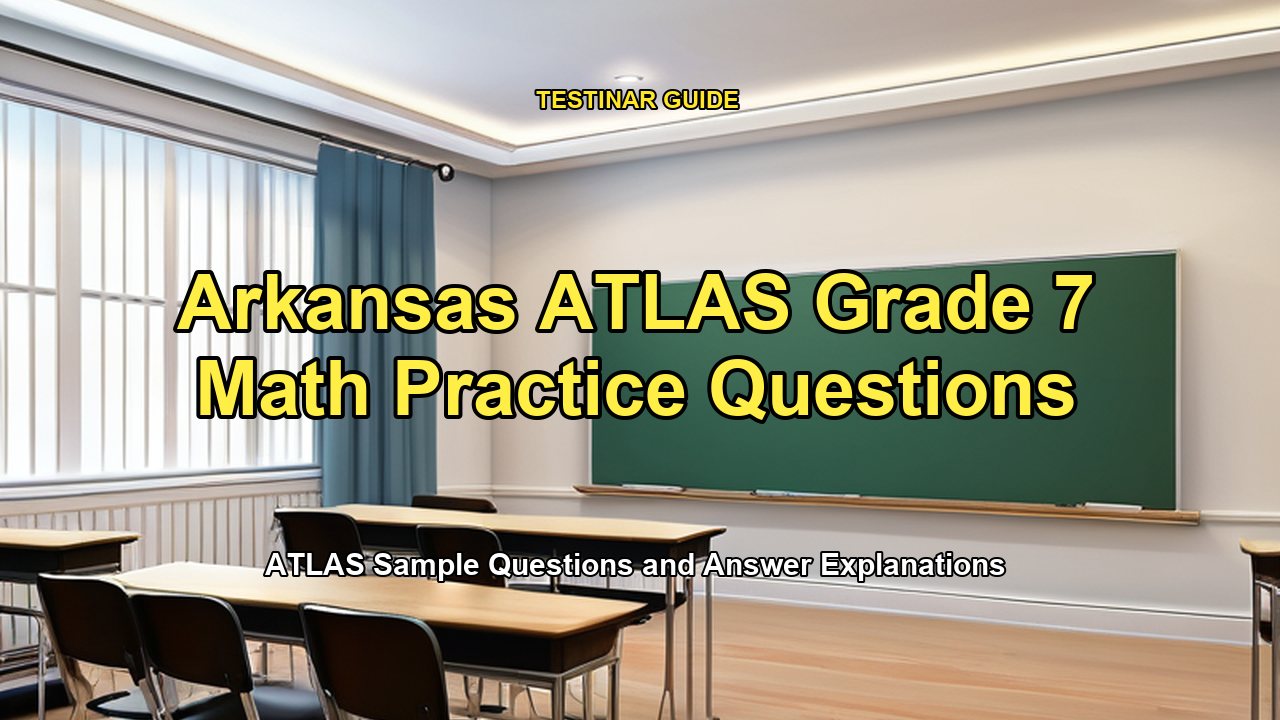 Arkansas ATLAS Grade 7 Math Practice Questions
