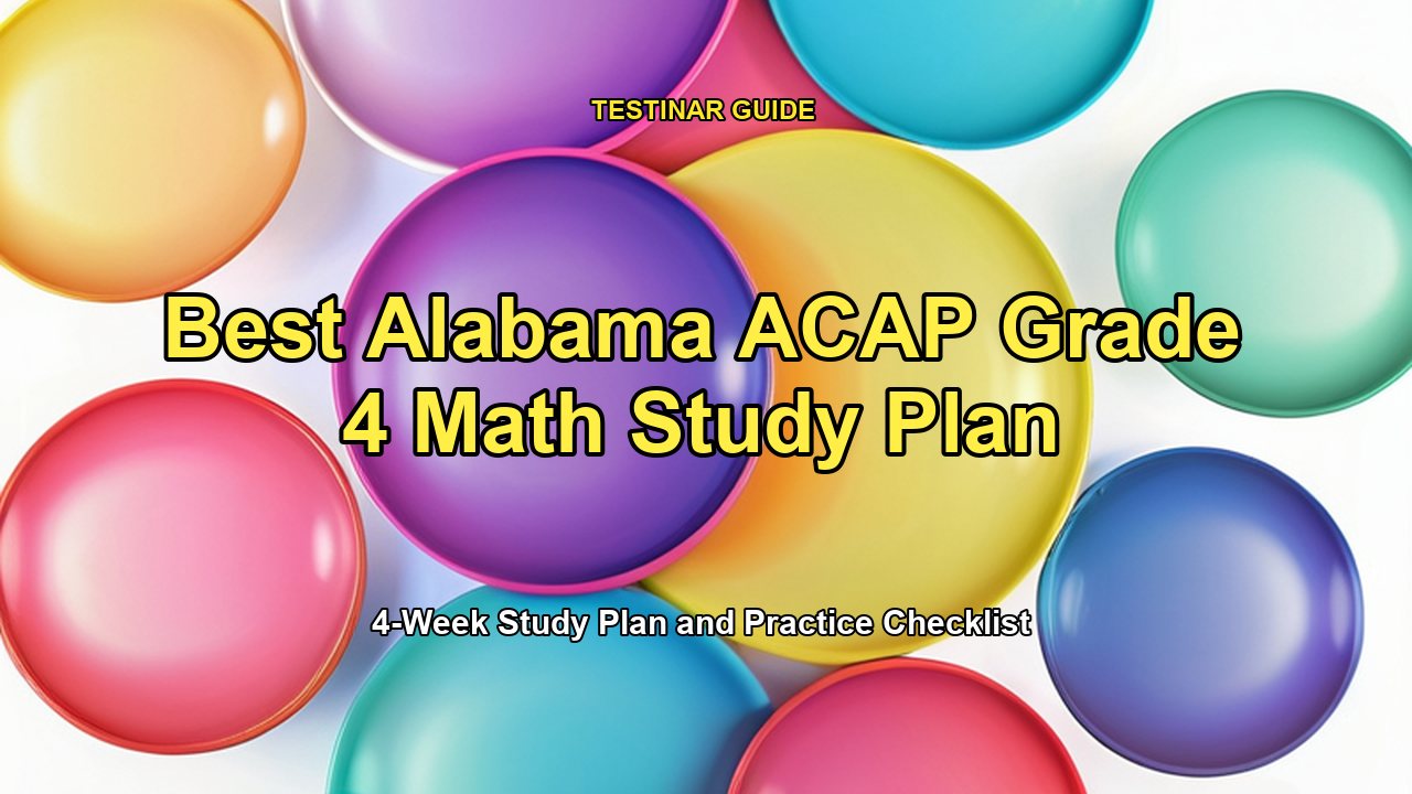Best Alabama ACAP Grade 4 Math Study Plan