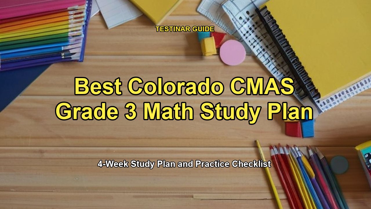 Best Colorado CMAS Grade 3 Math Study Plan