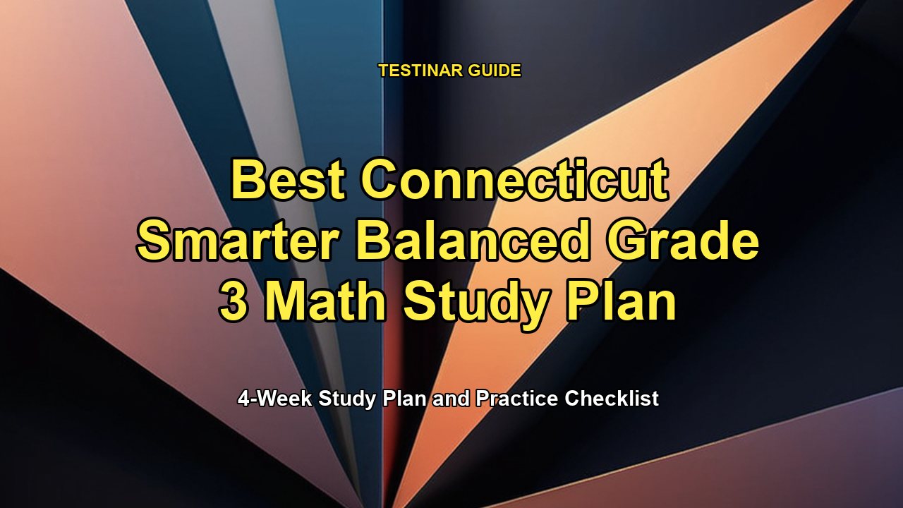 Best Connecticut Smarter Balanced Grade 3 Math Study Plan